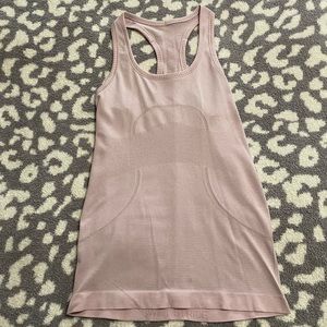Lululemon tank in blush pink, size 6. Excellent condition!